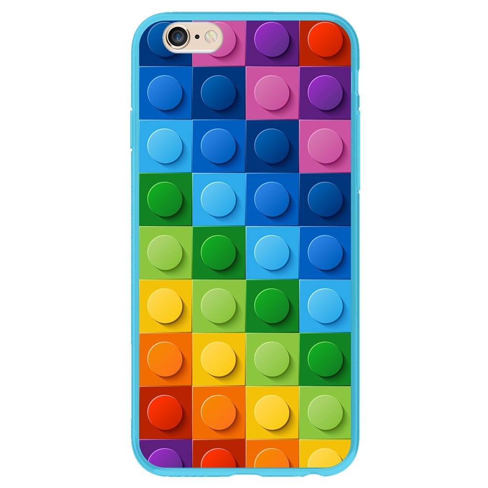 iPhone 6 Case, Trianium Designer Protective Case Cover iPhone 6/6S (4.7)  Case – Rainbow Square