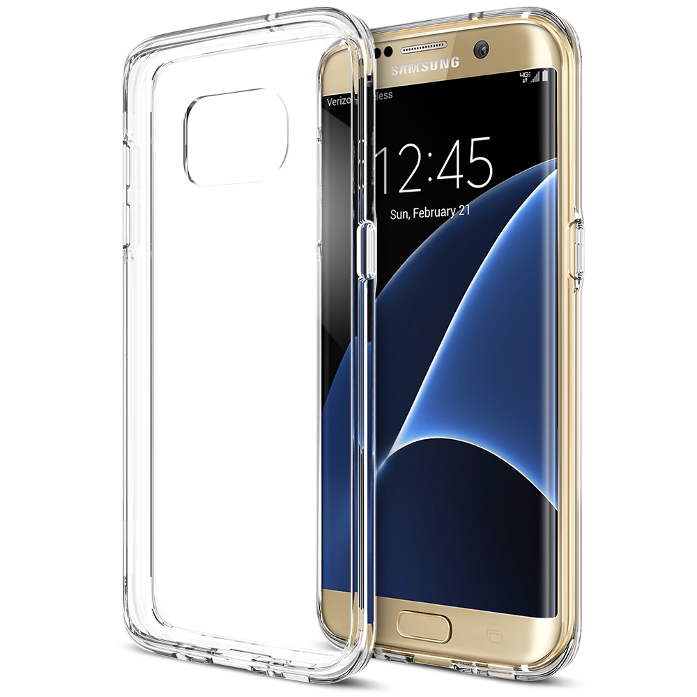 Verfijning Vruchtbaar Analytisch Trianium [Clear Cushion] for Galaxy S7 Edge- Clear