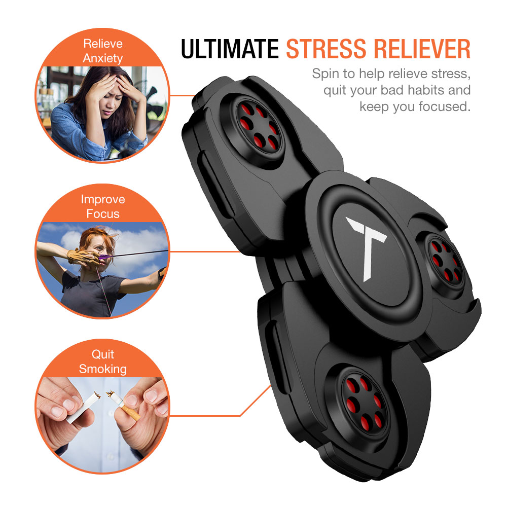 Trianium Fidget Spinner Pro Series Stress Reducer Fidgit Toy