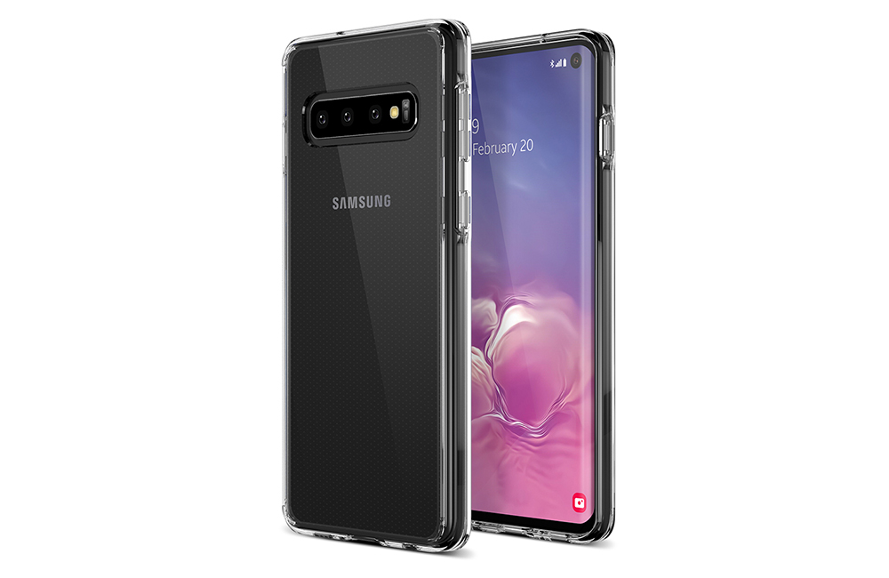 Trianium [Clarium Series] Case for Samsung Galaxy S10 – Clear